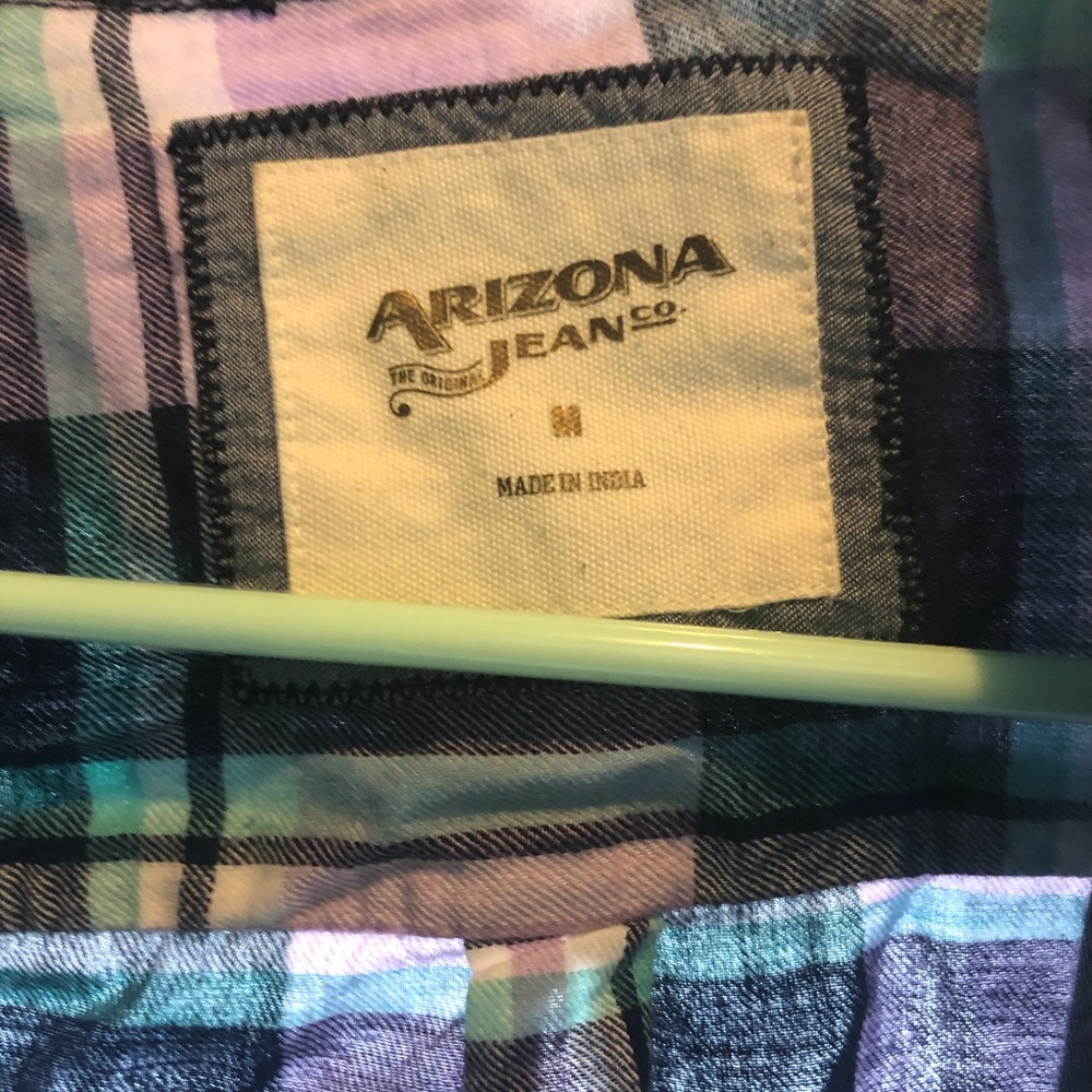 Flannel button down